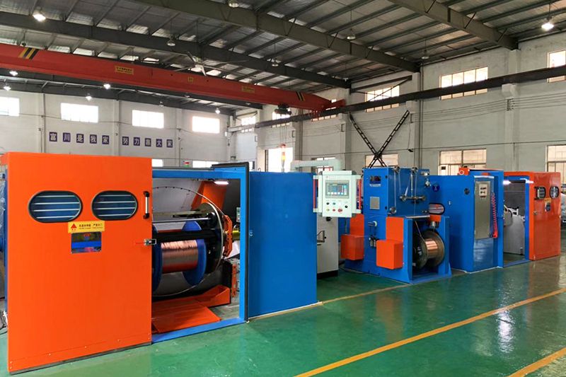 Double Twist Bunching Machine