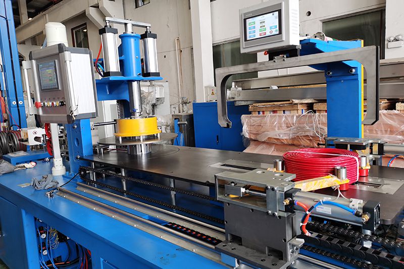 Cable Coil Shrink Wrapping Machine