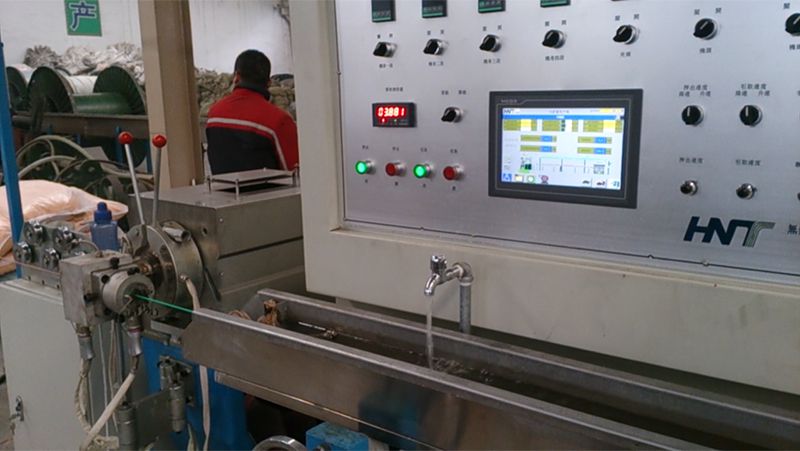 High Speed Wire Extrusion Line