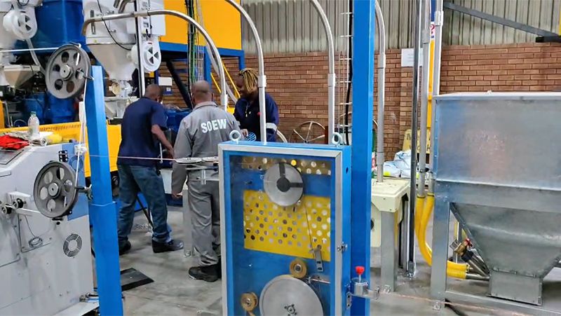 PV Solar Cable Extrusion Line