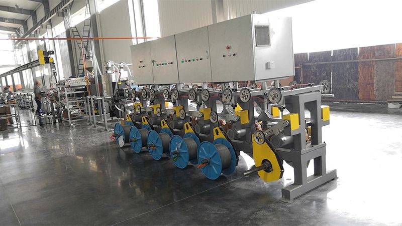 Flat Elevator Cable Extrusion Line