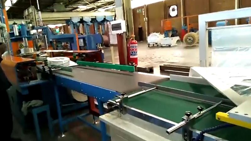 Cable Coil Shrink Wrapping Machine