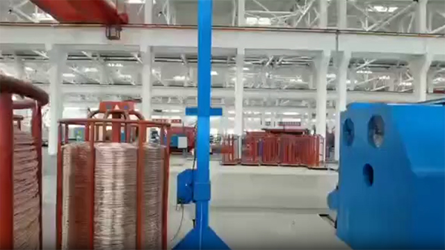 3-wire concentric stranding machine