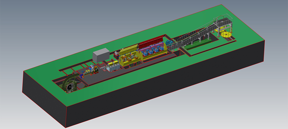 Aluminum Rod Continuous Casting and Rolling Line