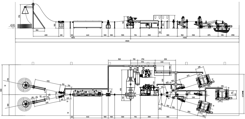 Continuous Rotary Extrusion Machine